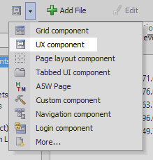 Component options